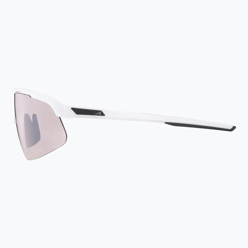 Sluneční brýle Alpina Turbo Pro S Q-Lite white matt/ silver flash mirror 7