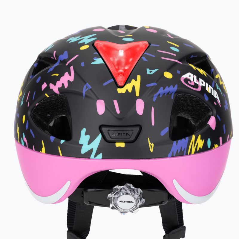 Dětská cyklistická přilba Alpina Ximo Flash black confetti matt 8