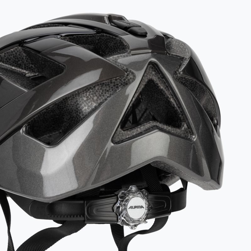 Cyklistická helma Alpina Panoma 3.0 black/anthracite gloss 8