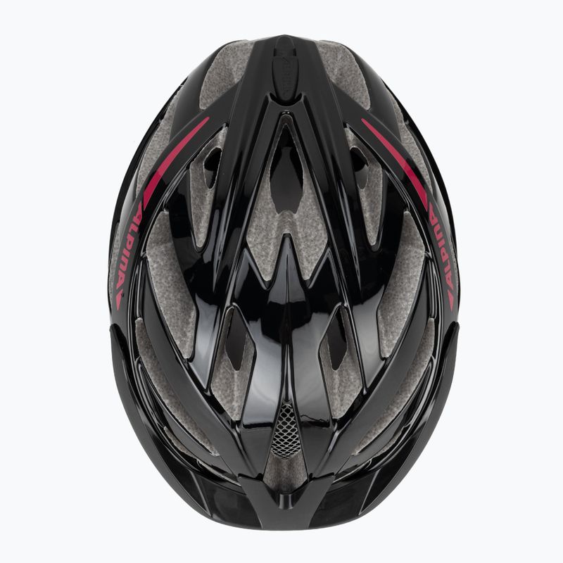 Cyklistická helma Alpina Panoma 3.0 black/pink gloss 6