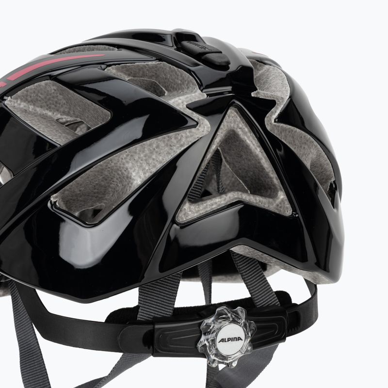 Cyklistická helma Alpina Panoma 3.0 black/pink gloss 7