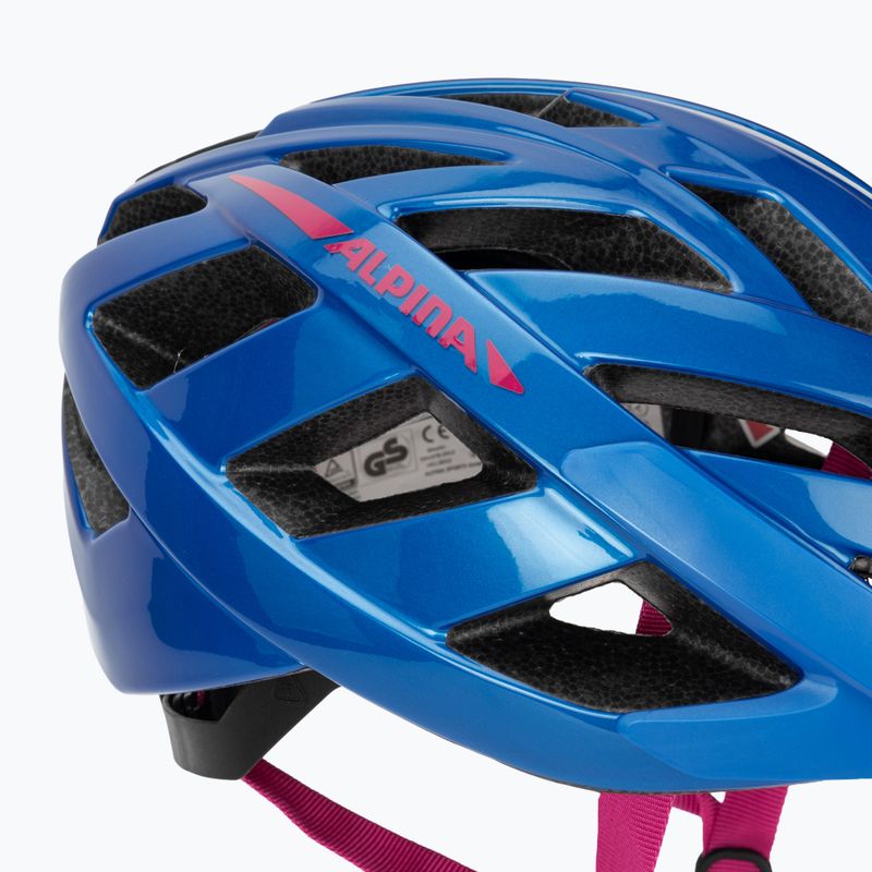 Cyklistická helma Alpina Panoma 3.0 true blue/pink gloss 7