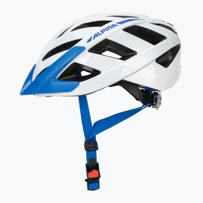 Cyklistická helma Alpina Panoma 3.0 white/blue gloss 3