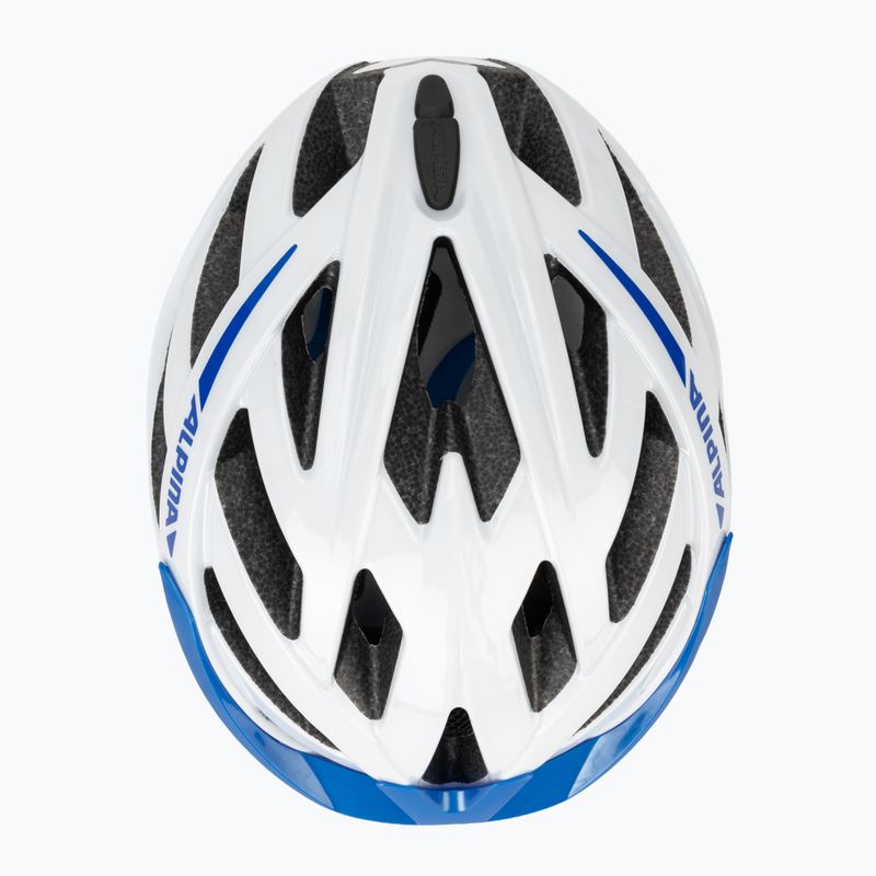 Cyklistická helma Alpina Panoma 3.0 white/blue gloss 6