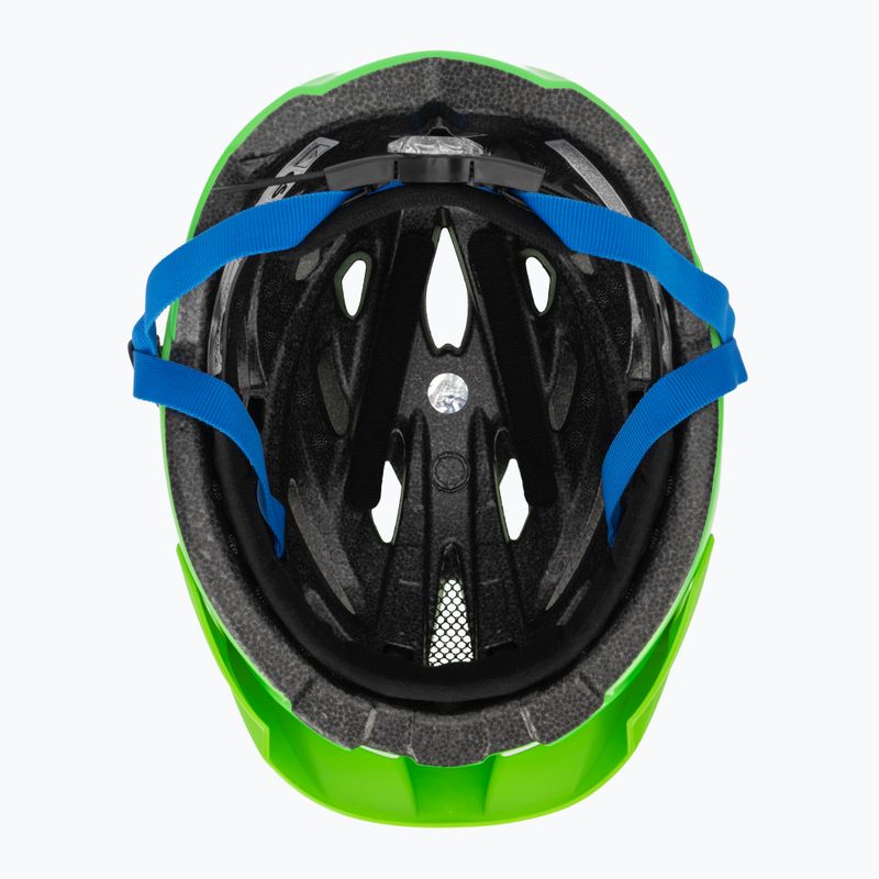 Cyklistická helma Alpina Panoma 3.0 green/blue gloss 5