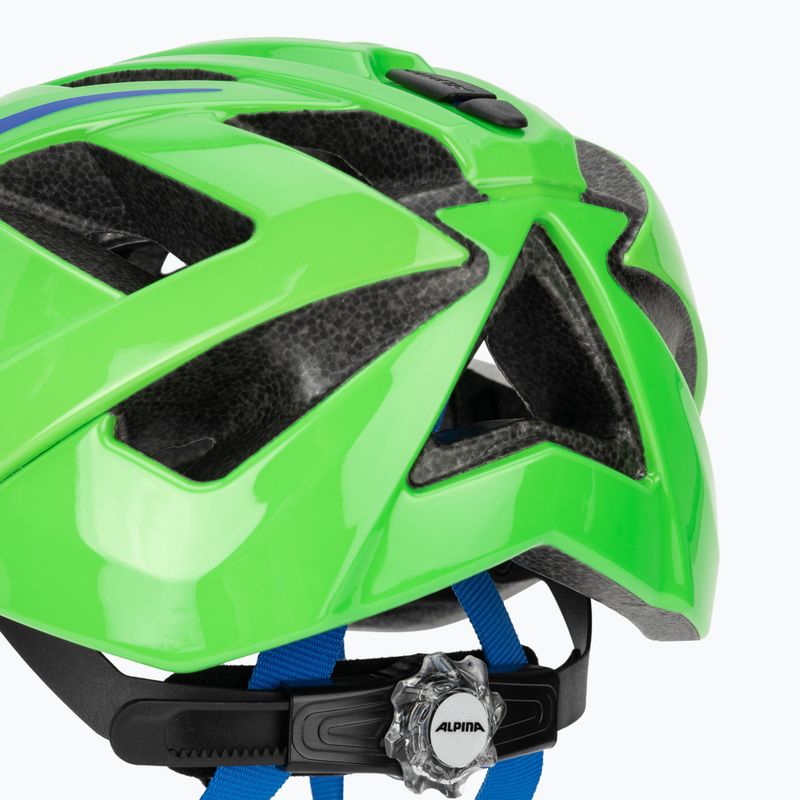 Cyklistická helma Alpina Panoma 3.0 green/blue gloss 8