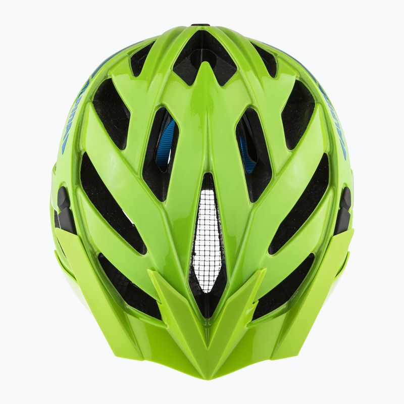 Cyklistická helma Alpina Panoma 3.0 green/blue gloss 11
