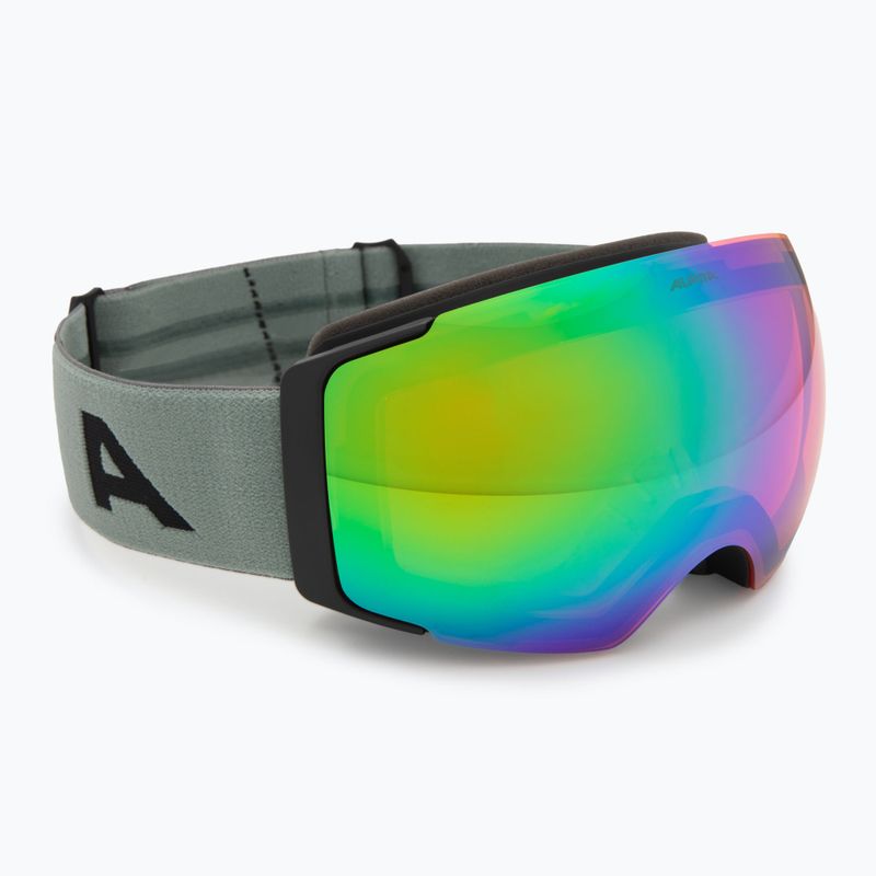 Lyžařské brýle Alpina Falera Mag Q-Lite black/green matt/green/pink 2