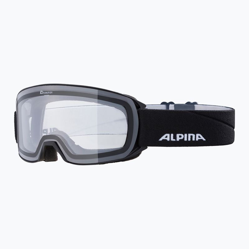 Lyžařské brýle Alpina Nakiska black matte/clear