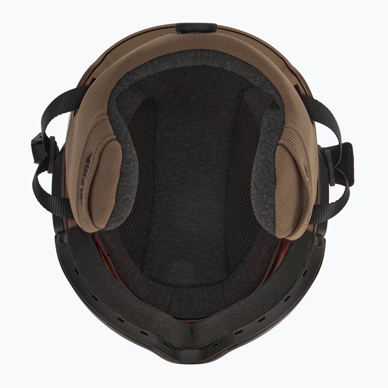 Lyžařská helma Alpina Oro QV Mips sepia metallic 5