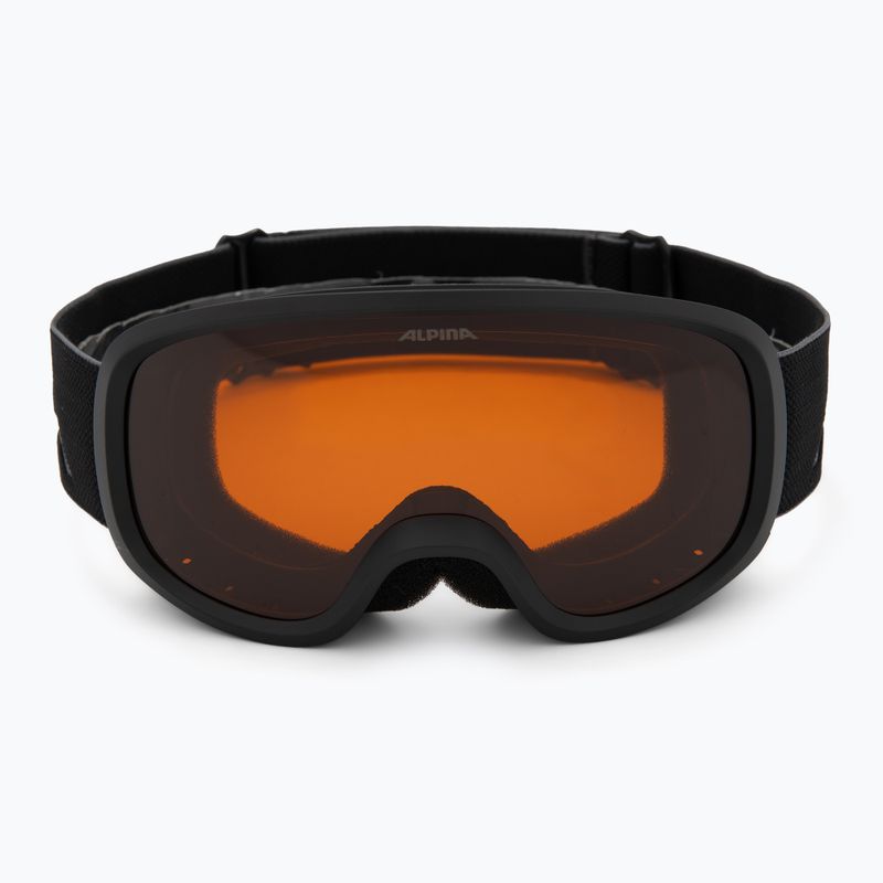 Dětské lyžařské brýle Alpina Piney 2.0 black matte/orange 2
