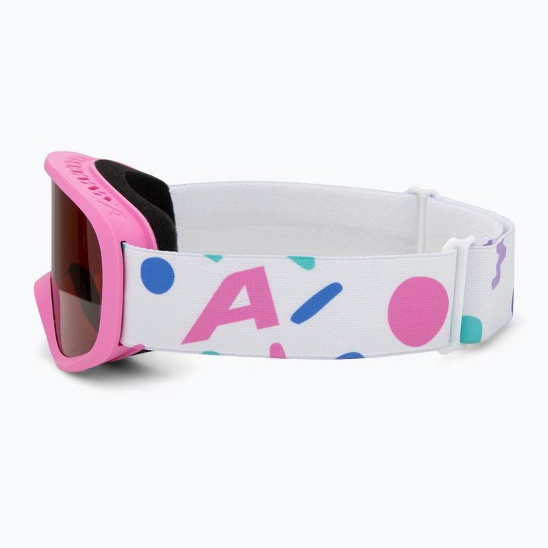 Dětské lyžařské brýle Alpina Piney 2.0 rose matt/orange 4