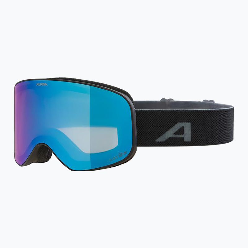 Lyžařské brýle Alpina Slope Q-Lite black/black matt/blue