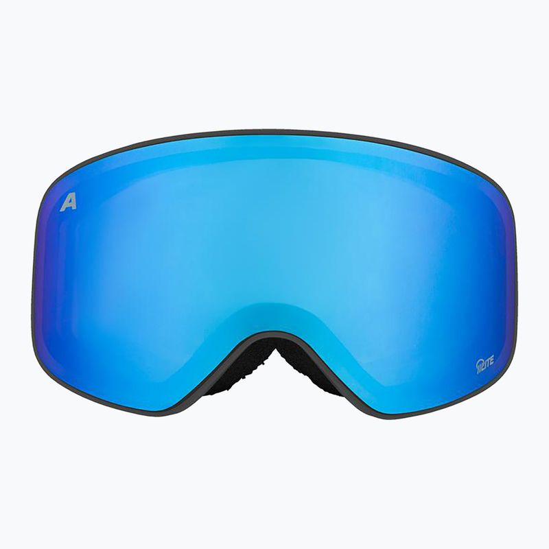 Dětské lyžařské brýle Alpina Fernie Q-Lite black/blue matt 2