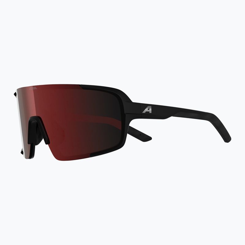 Sluneční brýle Alpina Lumin black matte/red mirror 4