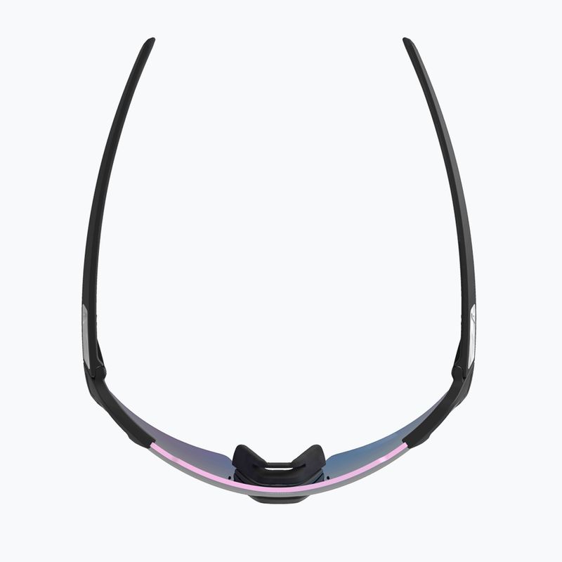 Sluneční brýle Alpina Turbo Air Q-Lite black matt/blue mirror/pink 3
