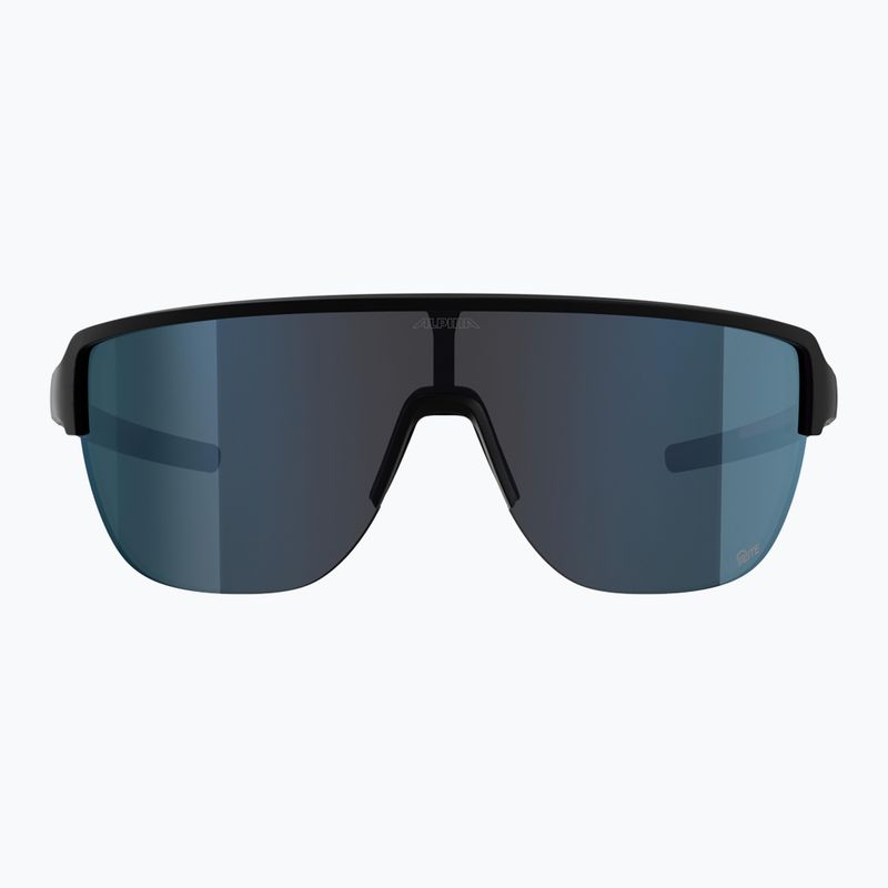 Sluneční brýle Alpina Frame 2.0 Q-Lite black matt/blue mirror 2