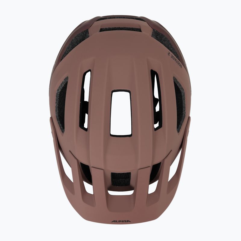 Cyklistická helma Alpina Rootage 2 ox raisin matt 6