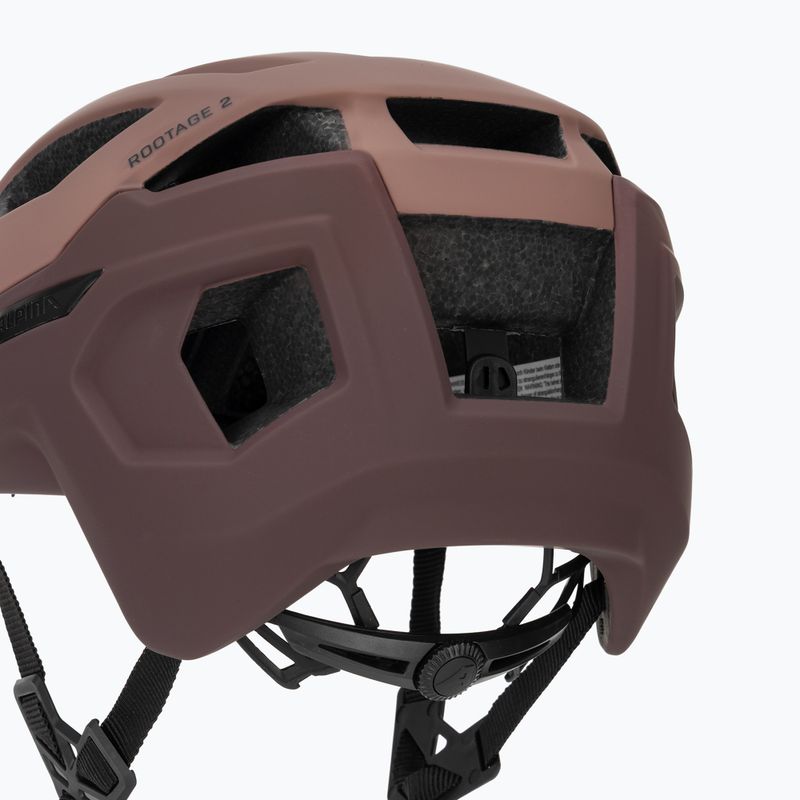 Cyklistická helma Alpina Rootage 2 ox raisin matt 8