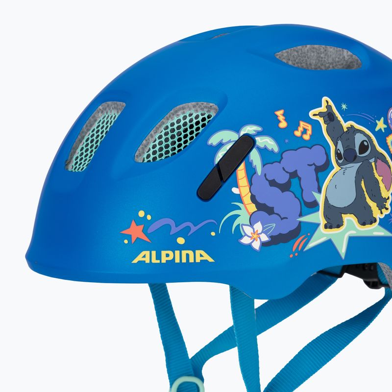 Dětská cyklistická helma Alpina Ximo 2 Jr disney stich 7
