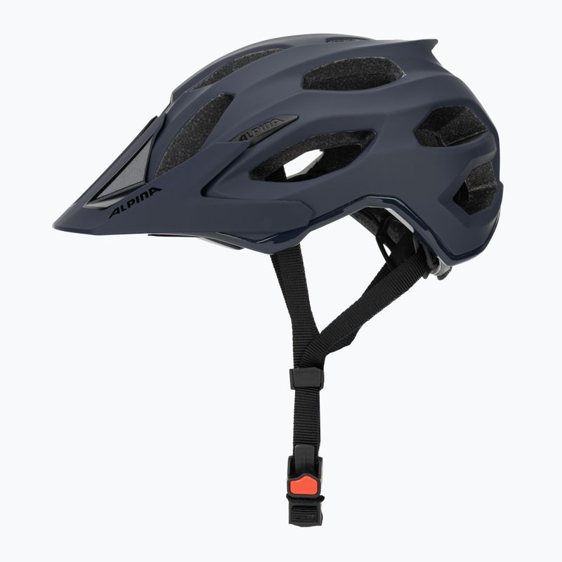Cyklistická přilba Alpina Carapax 2.0 navy smoke matte 3