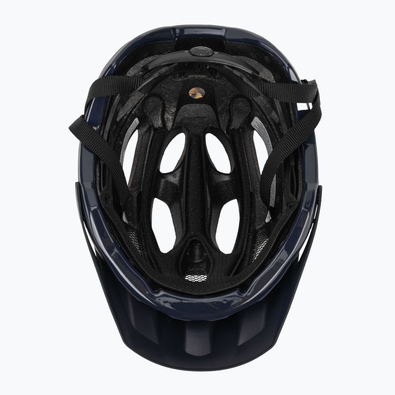 Cyklistická přilba Alpina Carapax 2.0 navy smoke matte 5
