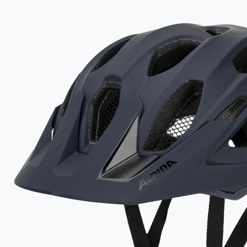 Cyklistická přilba Alpina Carapax 2.0 navy smoke matte 7