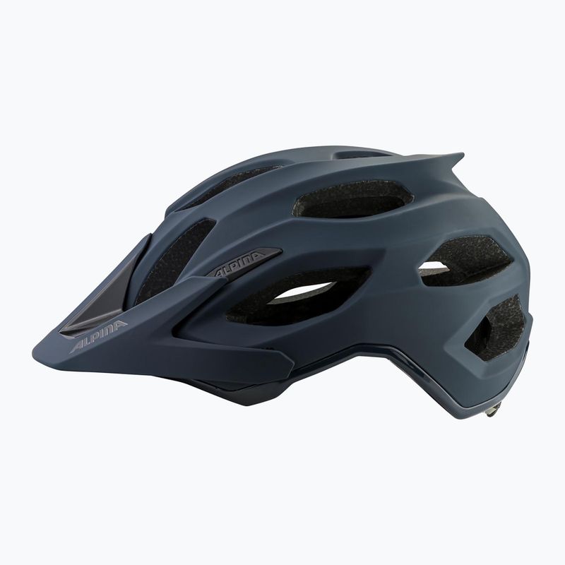 Cyklistická přilba Alpina Carapax 2.0 navy smoke matte 2