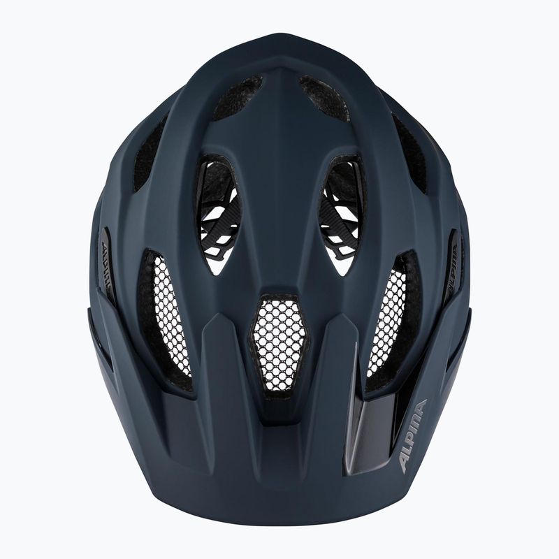 Cyklistická přilba Alpina Carapax 2.0 navy smoke matte 3