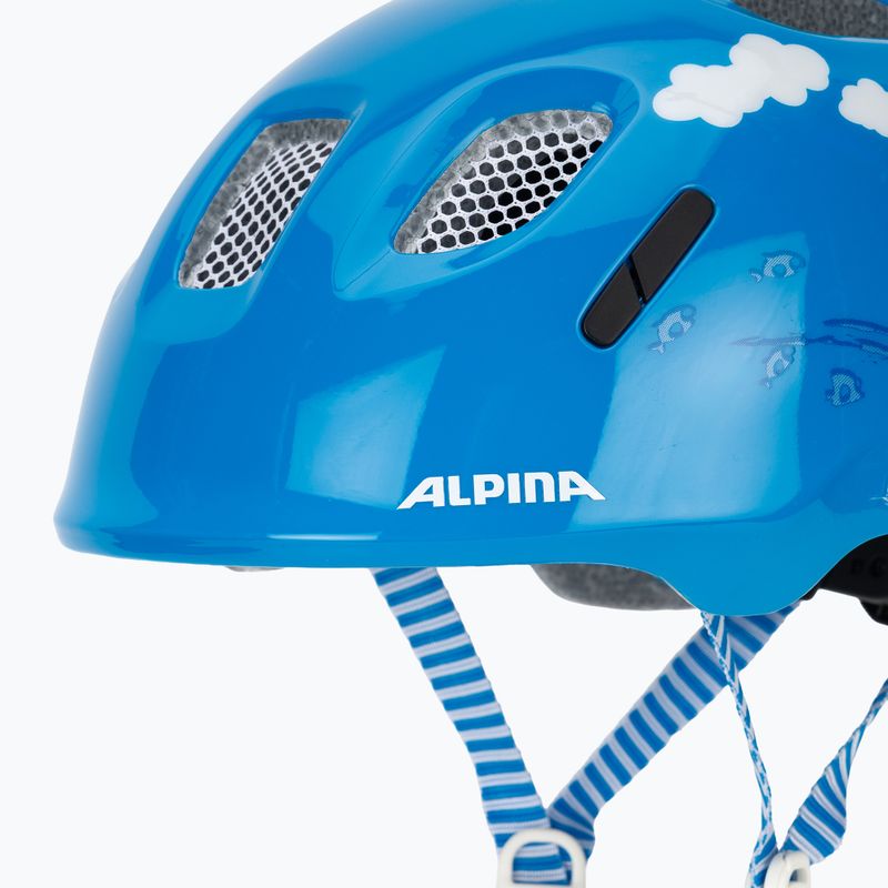 Dětská cyklistická helma Alpina Ximo 2 Jr ahoi gloss 8