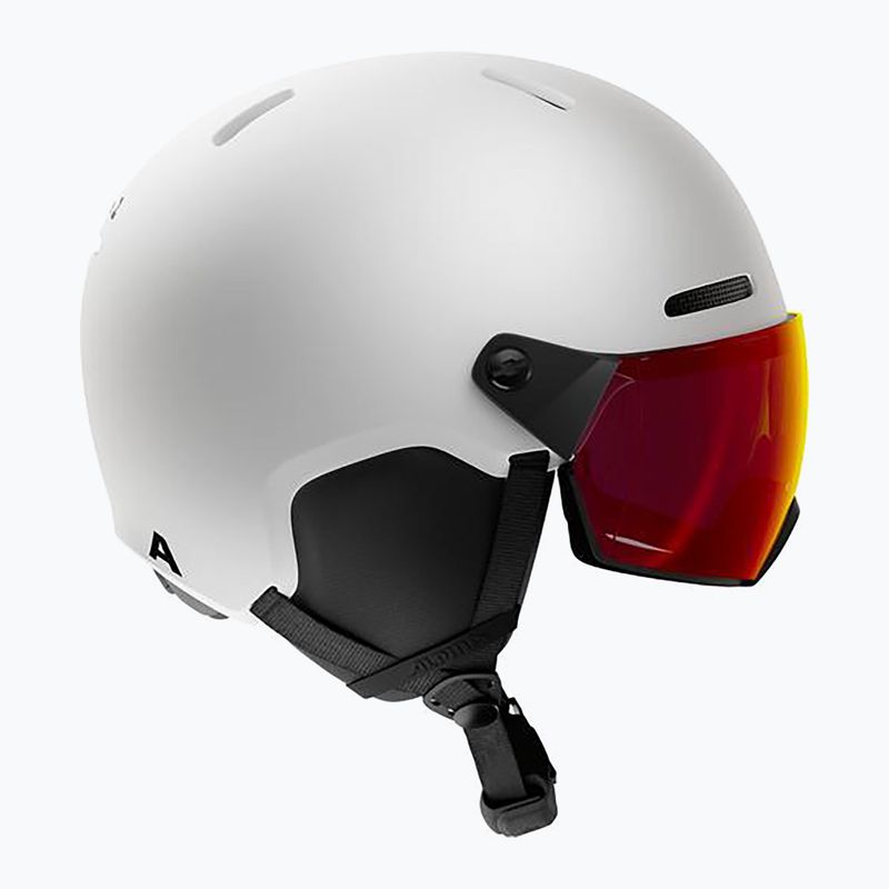 Lyžařská helma Alpina Arber 2 Visor Q-Lite white matt 2