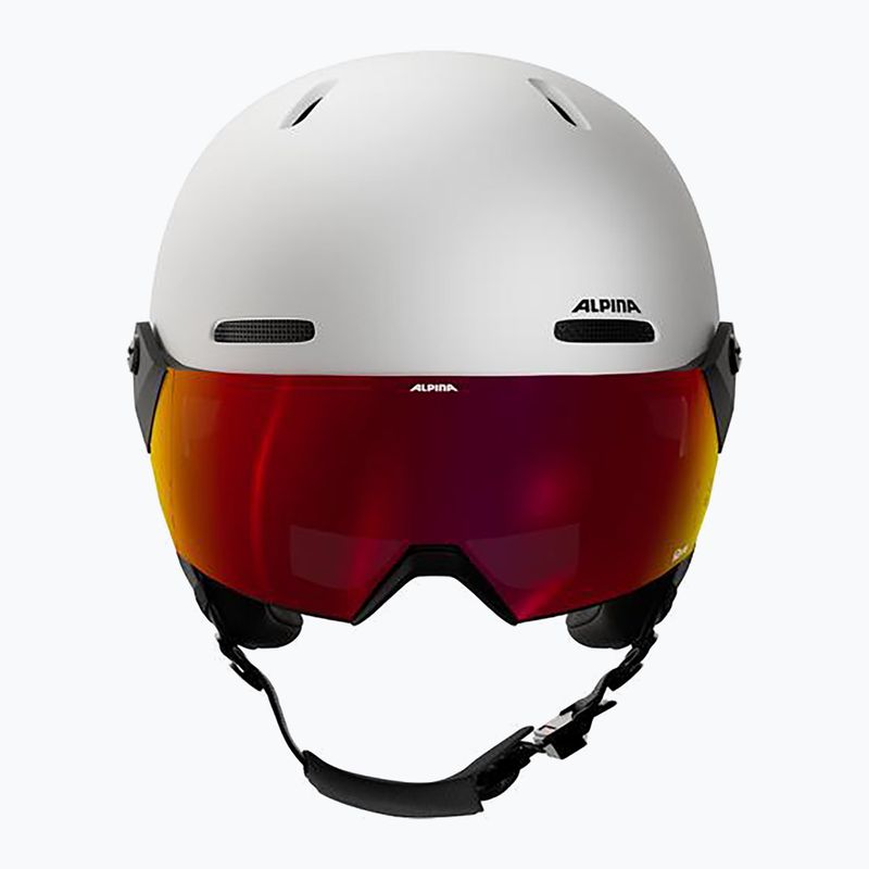 Lyžařská helma Alpina Arber 2 Visor Q-Lite white matt 3