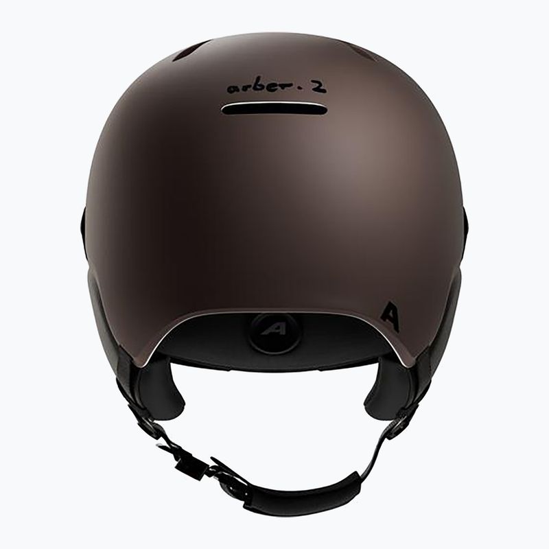 Lyžařská helma Alpina Arber 2 Visor Q-Lite ox brown matt 4