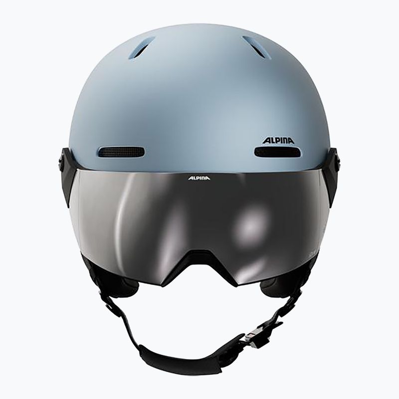 Lyžařská helma Alpina Arber 2 Visor Q-Lite ice blue matt 2