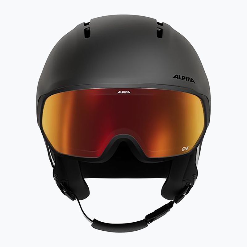 Lyžařská helma Alpina Vizzard QV MIPS black matte 3
