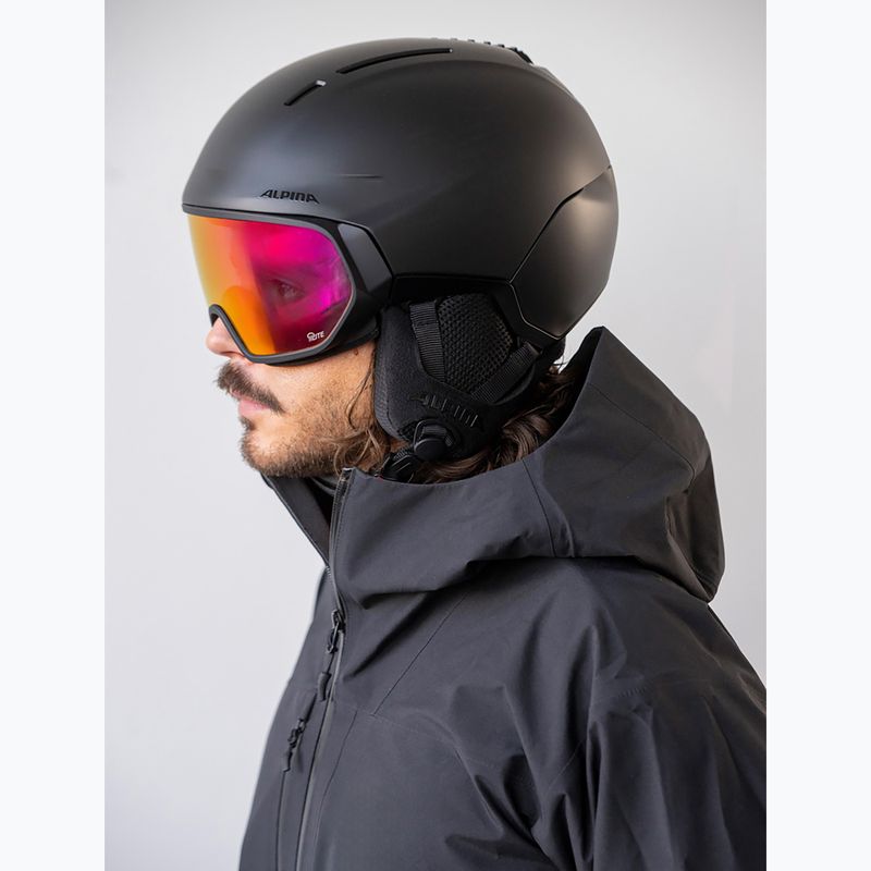 Lyžařská helma Alpina Vizzard Q-Lite black matte 6