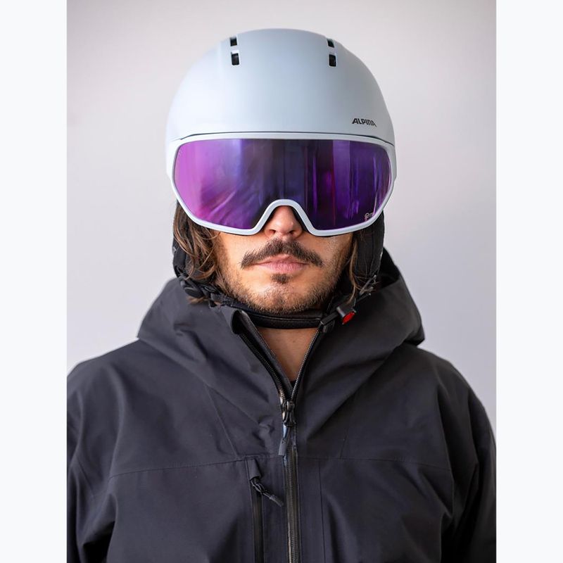 Lyžařská helma Alpina Vizzard Q-Lite ice blue matt 5