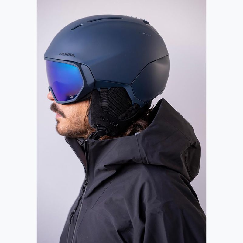 Lyžařská helma Alpina Vizzard Q-Lite midnight blue matt 6