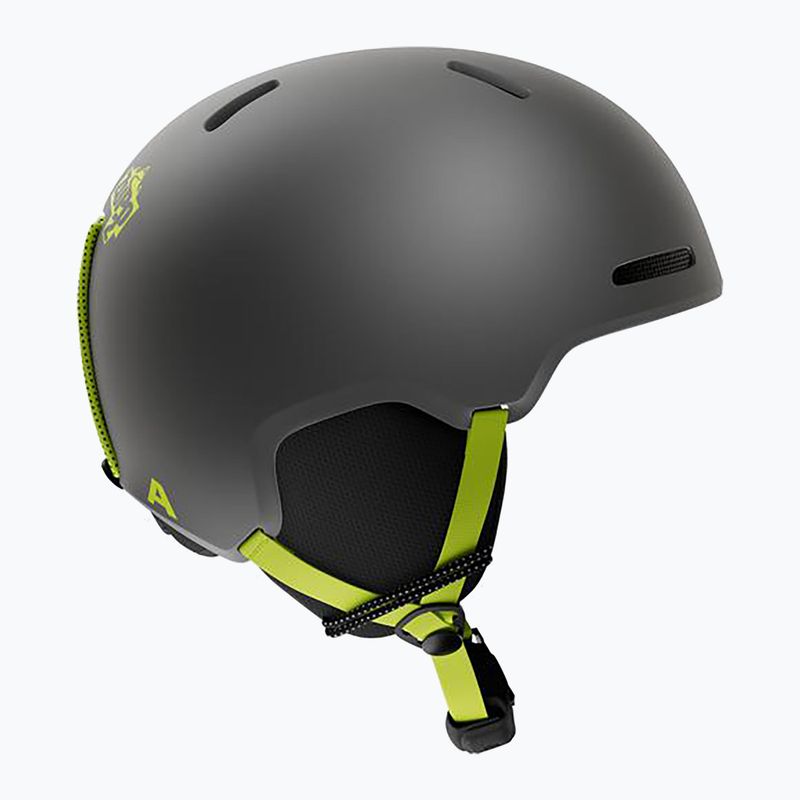 Dětská lyžařská helma Alpina Zupo 2 charcoal neon matt 2