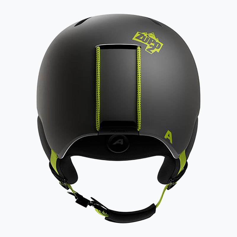 Dětská lyžařská helma Alpina Zupo 2 charcoal neon matt 4