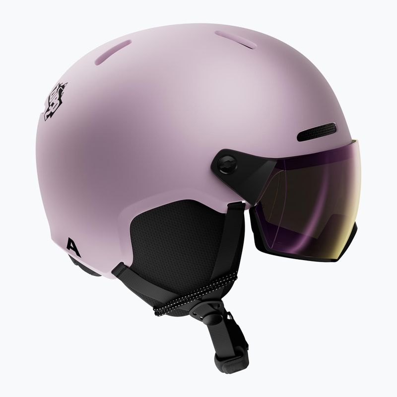 Dětská lyžařská helma Alpina Zupo 2 Visor Q-Lite rose matt 2
