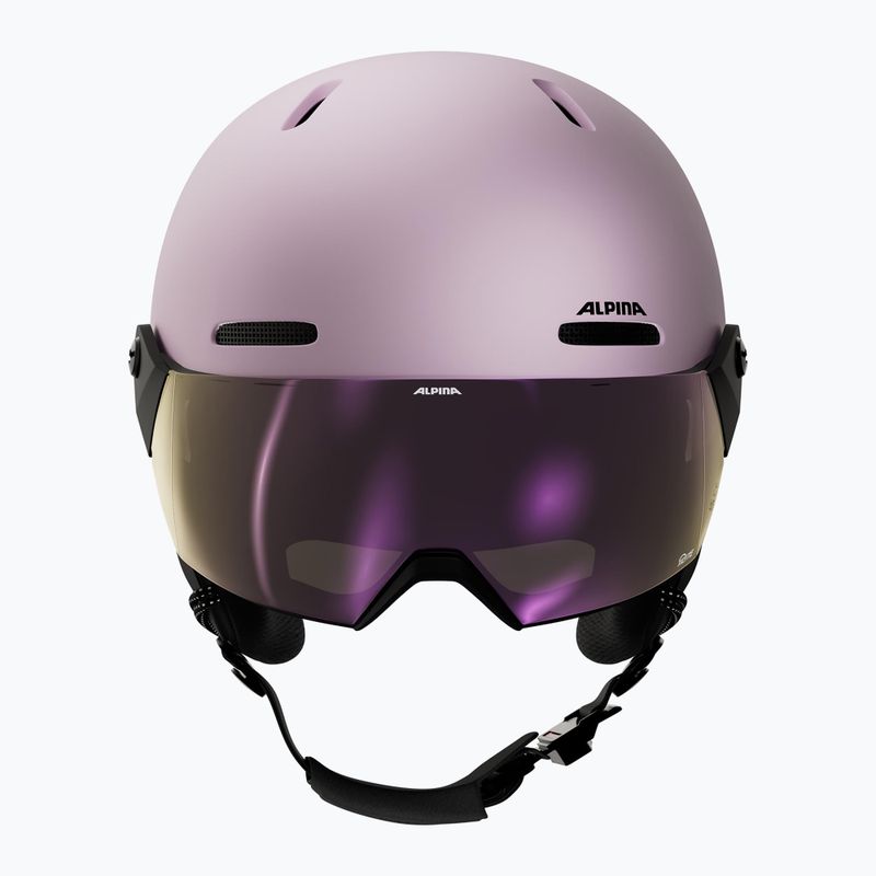 Dětská lyžařská helma Alpina Zupo 2 Visor Q-Lite rose matt 3
