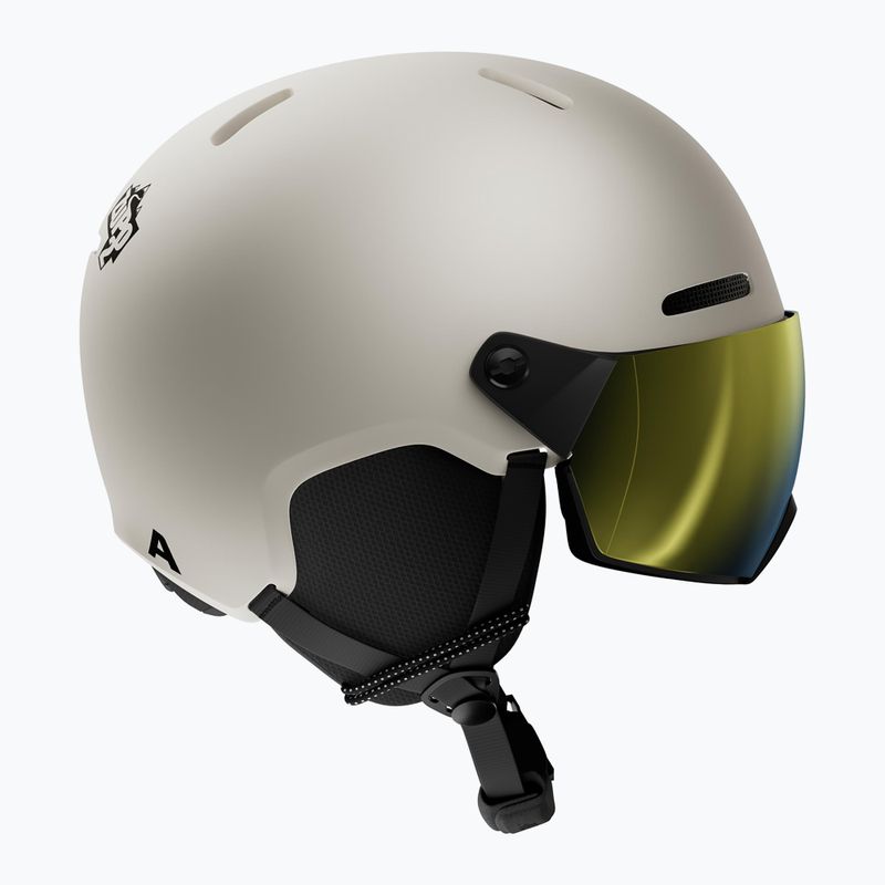 Dětská lyžařská helma Alpina Zupo 2 Visor Q-Lite sand matt 2