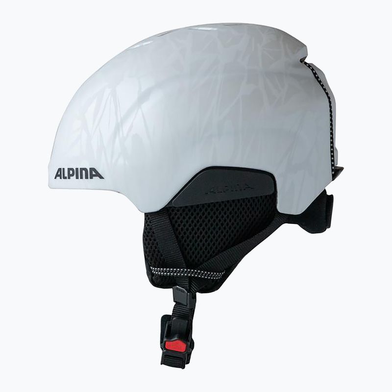 Dětská lyžařská helma Alpina Pizi white camo 2