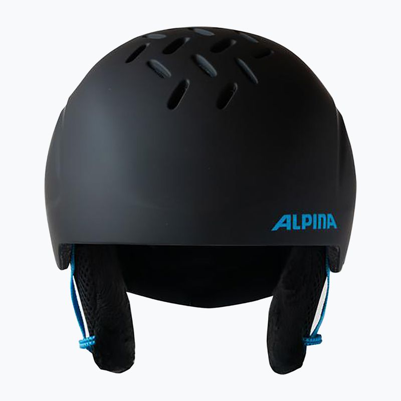 Dětská lyžařská helma Alpina Pizi black blue matt 3