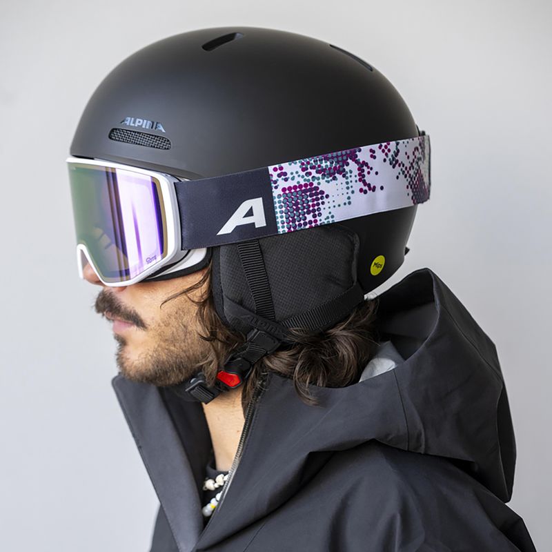Lyžařské brýle Alpina Venet M Q-Lite  white/lilac matt 5