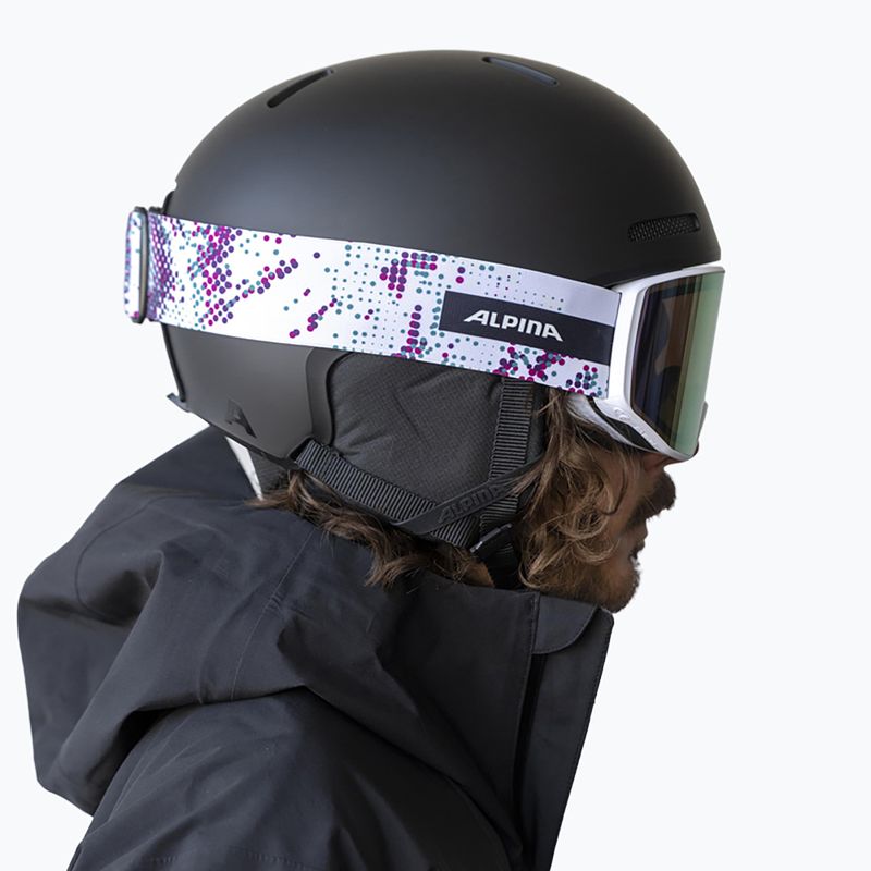 Lyžařské brýle Alpina Venet M Q-Lite  white/lilac matt 6