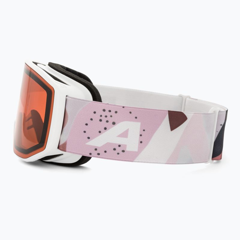 Lyžařské brýle Alpina Venet M white/rose matt 4
