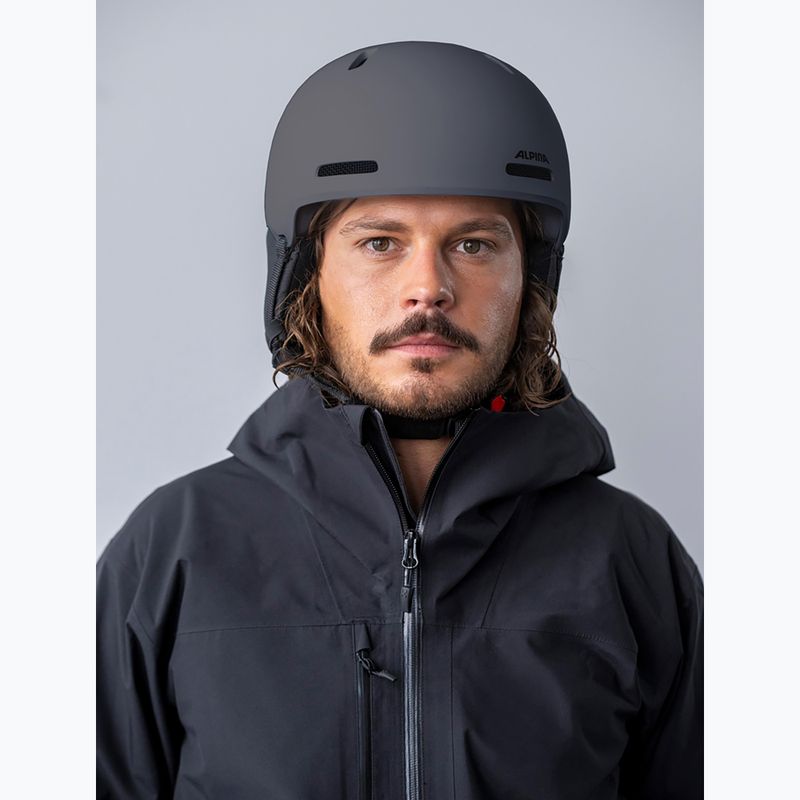 Lyžařská helma Alpina Arber 2 MIPS midnight grey 5