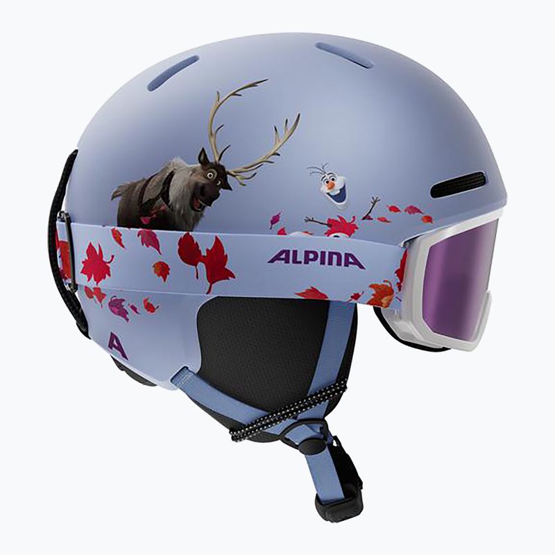 Dětská lyžařská helma Alpina Zupo 2 Disney Set Jr frozen 2
